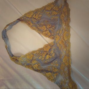 Yellow Lace Bralette (barely worn)